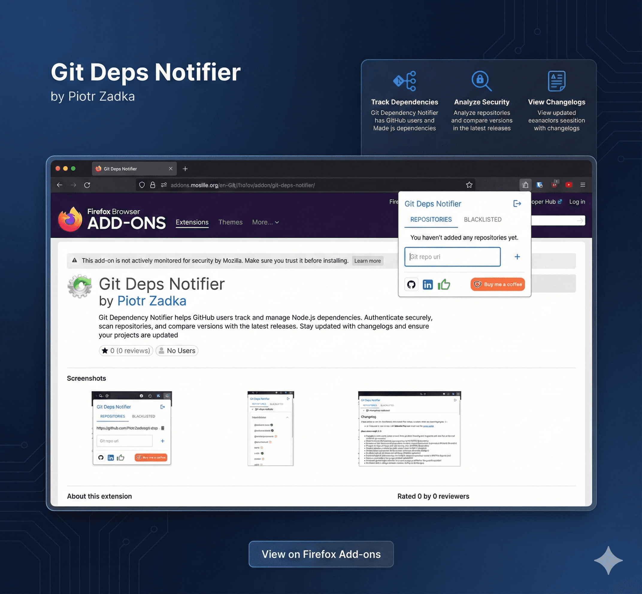 Git Deps Notifier